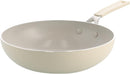 Cream Non-Stick Aluminum Wok Pan 28cm Wok Pan Cream Non-Stick Aluminum Wok Pan 28cm Cream Non-Stick Aluminum Wok Pan 28cm KitchenAid