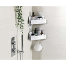 The German Outlet, Joseph Joseph, EasyStore 2-piece Corner Shower Shelf Set