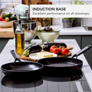 Black Forged Wok Pan 28cm Wok Pan Black Forged Wok Pan 28cm Black Forged Wok Pan 28cm KitchenAid
