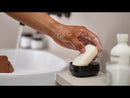 Slim™ Compact Matt Black Soap Dish