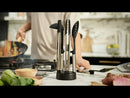 Elevate™ Fusion 5-piece Stainless-steel Utensil Set with Compact Stand