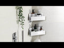 EasyStore 2-piece Corner Shower Shelf Set